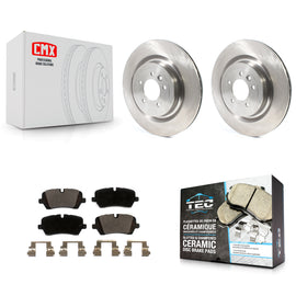 Rear Disc Brake Rotors And Ceramic Pads Kit For Land Rover Range Sport