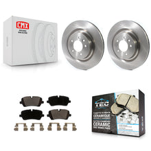 Charger l'image dans la galerie, Rear Disc Brake Rotors And Ceramic Pads Kit For Land Rover Range Sport Discovery
