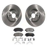 Front Disc Brake Rotors And Ceramic Pads Kit For Nissan Maxima