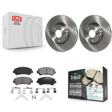 Charger l'image dans la galerie, Front Disc Brake Rotors And Ceramic Pads Kit For Nissan Maxima