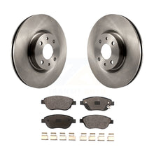 Load image into Gallery viewer, Front Disc Brake Rotor Ceramic Pad Kit For Fiat 500 Turbocharged with GAS engine