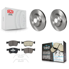 Charger l'image dans la galerie, Front Disc Brake Rotors And Ceramic Pad Kit For Honda Accord Acura Civic Integra