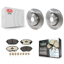 Charger l'image dans la galerie, Front Disc Brake Rotors And Ceramic Pads Kit For Toyota C-HR