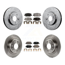 Load image into Gallery viewer, Front Rear Disc Brake Rotors And Ceramic Pads Kit For Chevrolet Malibu