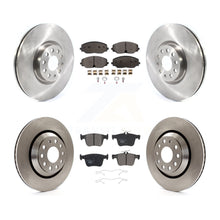 Charger l'image dans la galerie, Front Rear Disc Brake Rotor And Ceramic Pad Kit For Volkswagen Atlas Cross Sport