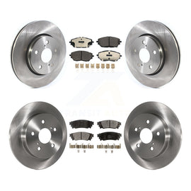 [Front+Rear] 2018 Toyota C-HR Premium OE Brake Rotors & Ceramic Pads Kit For Max Braking