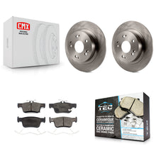 Load image into Gallery viewer, [Rear] 2018-2022 Honda Accord Premium OE Brake Rotors &amp; Ceramic Pads Kit For Max Braking
