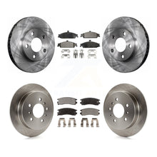 Load image into Gallery viewer, Front Rear Brake Rotor And Ceramic Pad Kit For Pontiac Grand Am Oldsmobile Alero