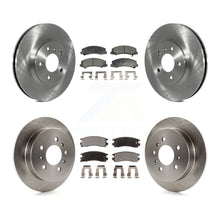 Charger l'image dans la galerie, Front Rear Disc Brake Rotor And Ceramic Pad Kit For Chevrolet Impala Monte Carlo