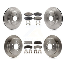 Charger l&#39;image dans la galerie, [Front+Rear] 2005 Chevrolet Impala Monte Carlo Premium OE Brake Rotors &amp; Ceramic Pads Kit For Max Braking