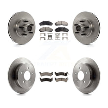 Charger l&#39;image dans la galerie, Front Rear Brake Rotors Ceramic Pad Kit For 2001 Ford Explorer RWD From 01 02