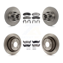 Charger l'image dans la galerie, Front Rear Disc Brake Rotors And Ceramic Pads Kit For Mazda B2300