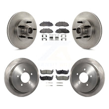 Load image into Gallery viewer, Front Rear Disc Brake Rotors And Ceramic Pad Kit For 2002-2003 Lincoln Blackwood