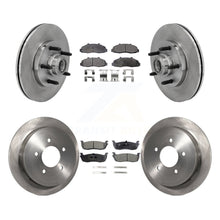 Load image into Gallery viewer, Front Rear Disc Brake Rotors And Ceramic Pad Kit For 2002-2003 Lincoln Blackwood