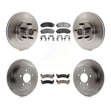Load image into Gallery viewer, Front Rear Disc Brake Rotor And Ceramic Pad Kit For Ford Explorer Sport Trac RWD