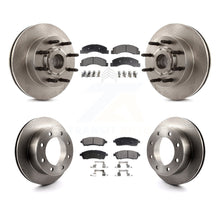 Charger l&#39;image dans la galerie, [Front+Rear] 2005 Ford Excursion RWD Premium OE Brake Rotors &amp; Ceramic Pads Kit For Max Braking