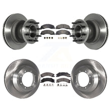 Charger l'image dans la galerie, Front Rear Brake Rotor &amp; Ceramic Pad Kit For Ford E-450 Super Duty DIESEL engine