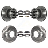 Front Rear Brake Rotor & Ceramic Pad Kit For Ford E-450 Super Duty DIESEL engine