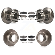 Load image into Gallery viewer, [Front+Rear] 2012 Ford F-350 Super Duty RWD Premium OE Brake Rotors &amp; Ceramic Pads Kit For Max Braking