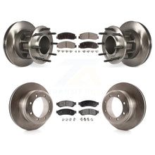 Charger l&#39;image dans la galerie, [Front+Rear] 2011 Ford F-350 Super Duty RWD Premium OE Brake Rotors &amp; Ceramic Pads Kit For Max Braking