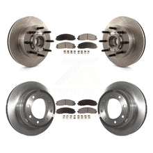 Charger l'image dans la galerie, Front Rear Disc Brake Rotors And Ceramic Pads Kit For Ford F-350 Super Duty