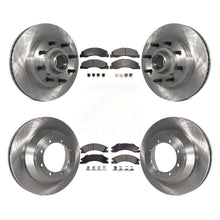 Charger l'image dans la galerie, Front Rear Brake Rotor &amp; Ceramic Pad Kit For Ford E-450 Super Duty DIESEL engine