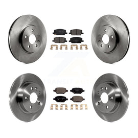 Front Rear Disc Brake Rotors And Ceramic Pad Kit For Chevrolet Trax Buick Encore