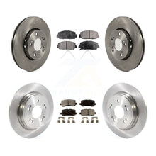 Load image into Gallery viewer, Front Rear Disc Brake Rotors And Ceramic Pads Kit For Acura RLX