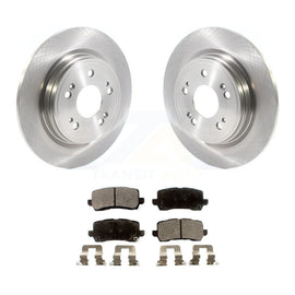 [Rear] 2014-2020 Acura RLX Premium OE Brake Rotors & Ceramic Pads Kit For Max Braking