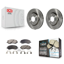Load image into Gallery viewer, Front Disc Brake Rotors And Ceramic Pads Kit For Mitsubishi Galant