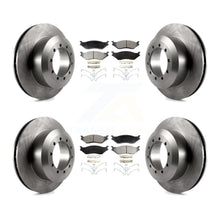 Charger l&#39;image dans la galerie, Front Rear Brake Rotors Ceramic Pad Kit For Ford F59 F-53 Motorhome Chassis F-59