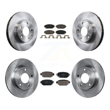Charger l&#39;image dans la galerie, [Front+Rear] 2019-2021 Mazda CX-3 FWD Premium OE Brake Rotors &amp; Ceramic Pads Kit For Max Braking