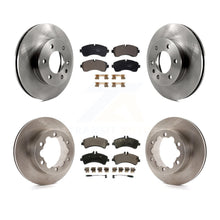 Charger l&#39;image dans la galerie, Front Rear Brake Rotor And Ceramic Pad Kit For Sprinter 3500 Mercedes-Benz Dodge