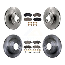 Load image into Gallery viewer, Front Rear Disc Brake Rotor Ceramic Pad Kit For Sprinter 3500 Dodge Freightliner