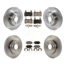 Load image into Gallery viewer, Front Rear Disc Brake Rotors And Ceramic Pads Kit For Cadillac CT6