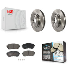 Charger l'image dans la galerie, [Front] 2019-2021 Mazda 6 Naturally Aspirated Premium OE Brake Rotors &amp; Ceramic Pads Kit For Max Braking