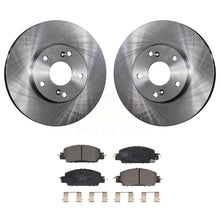 Load image into Gallery viewer, Front Disc Brake Rotors And Ceramic Pad Kit For 2016 Honda Accord LX-S with 2.4L