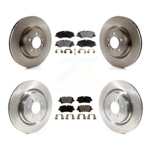 Load image into Gallery viewer, Front Rear Disc Brake Rotors And Ceramic Pads Kit For Land Rover Range Sport