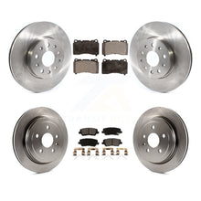 Charger l'image dans la galerie, Front Rear Disc Brake Rotors And Ceramic Pads Kit For Cadillac CTS