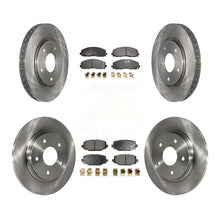 Load image into Gallery viewer, Front Rear Disc Brake Rotors And Ceramic Pads Kit For Dodge Grand Caravan