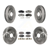 Front Rear Brake Rotor & Ceramic Pad Kit For Dodge Grand Caravan Chrysler Town