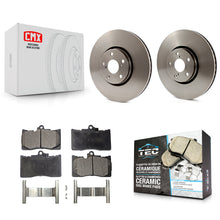 Load image into Gallery viewer, Front Brake Rotor Ceramic Pad Kit For Lexus IS350 IS200t GS350 IS300 GS430 GS460