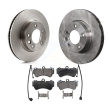 Charger l&#39;image dans la galerie, Front Disc Brake Rotors &amp; Ceramic Pad Kit For Porsche Cayenne Volkswagen Touareg