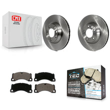 Charger l'image dans la galerie, Front Disc Brake Rotors And Ceramic Pads Kit For Porsche Cayenne