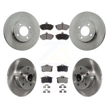 Charger l'image dans la galerie, Front Rear Disc Brake Rotor Hub Assembly And Ceramic Pad Kit For Volkswagen Golf