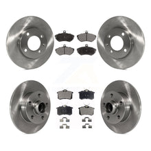 Load image into Gallery viewer, Front Rear Brake Rotors Ceramic Pad Kit For 96 Volkswagen Golf With 5 Lug Wheels