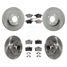 Load image into Gallery viewer, Front Rear Disc Brake Rotors Ceramic Pad Kit For 1996-1997 Volkswagen Jetta 2.8L