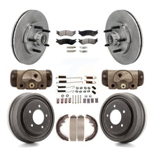 Charger l'image dans la galerie, [Front+Rear] 1999-2001 Ford F-150 RWD Premium OE Brake Rotor Drum Kit &amp; Ceramic Pads For Max Braking