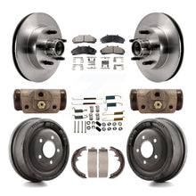 Load image into Gallery viewer, Front Rear Brake Rotors Ceramic Pad &amp; Drum Kit (9Pc) For Ford Ranger Mazda B2500