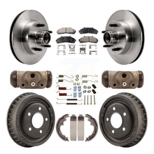 Load image into Gallery viewer, Front Rear Brake Rotors Ceramic Pad &amp; Drum Kit (9Pc) For Ford Ranger Mazda B2500